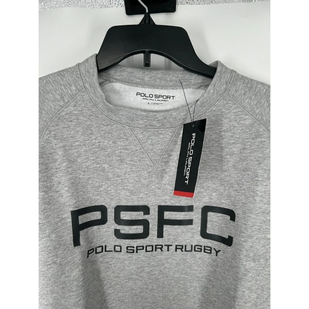 Polo Sport Ralph Lauren Sport Rugby Crewneck Graphic Sweatshirt Performance PSFC